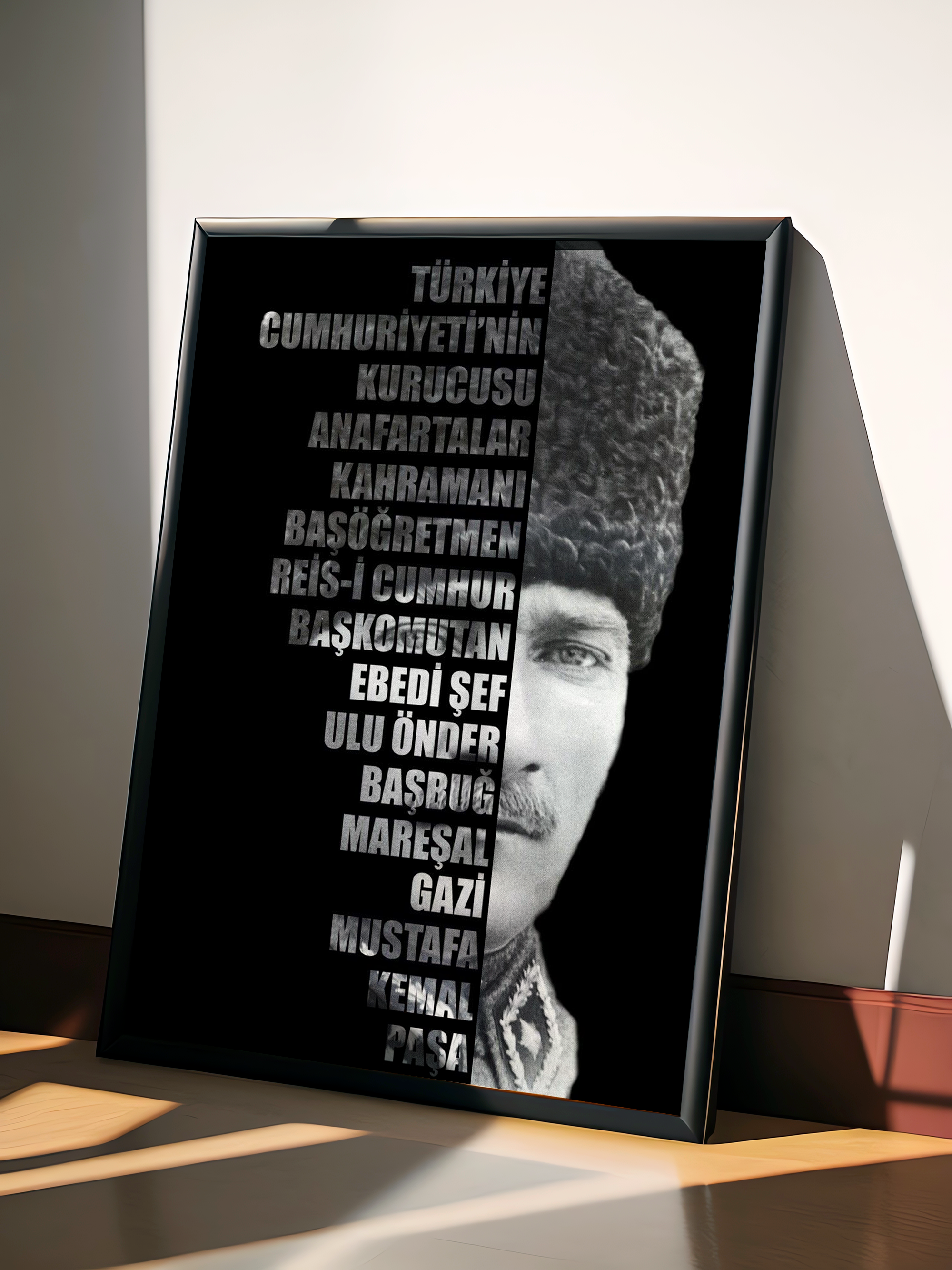 Mustafa Kemal Atatürk Karizmatik Portre Serisi #4