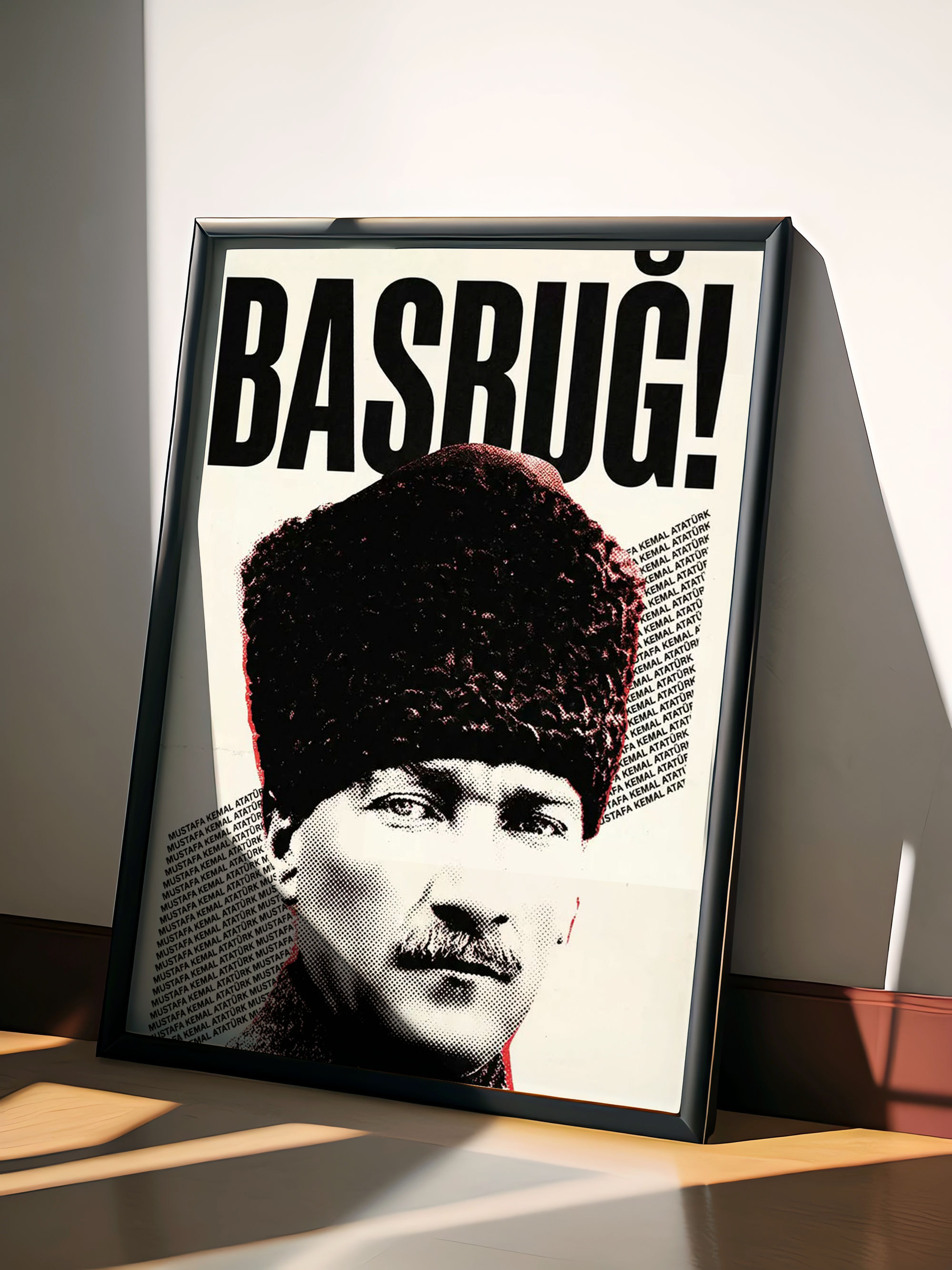 Mustafa Kemal Atatürk Karizmatik Portre Serisi #5