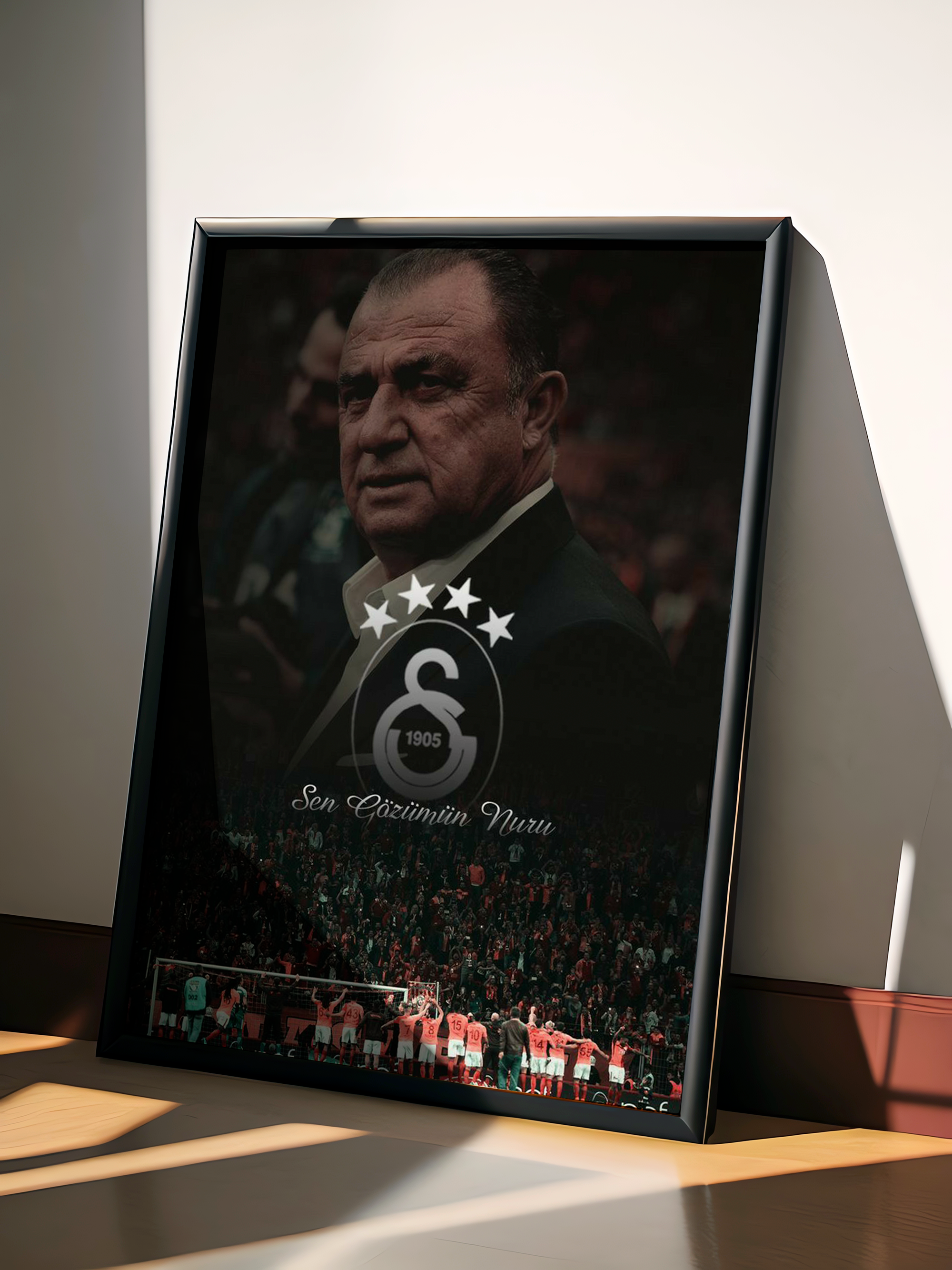 Şampiyon Galatasaray Özel Seri Kanvas Tablo #6