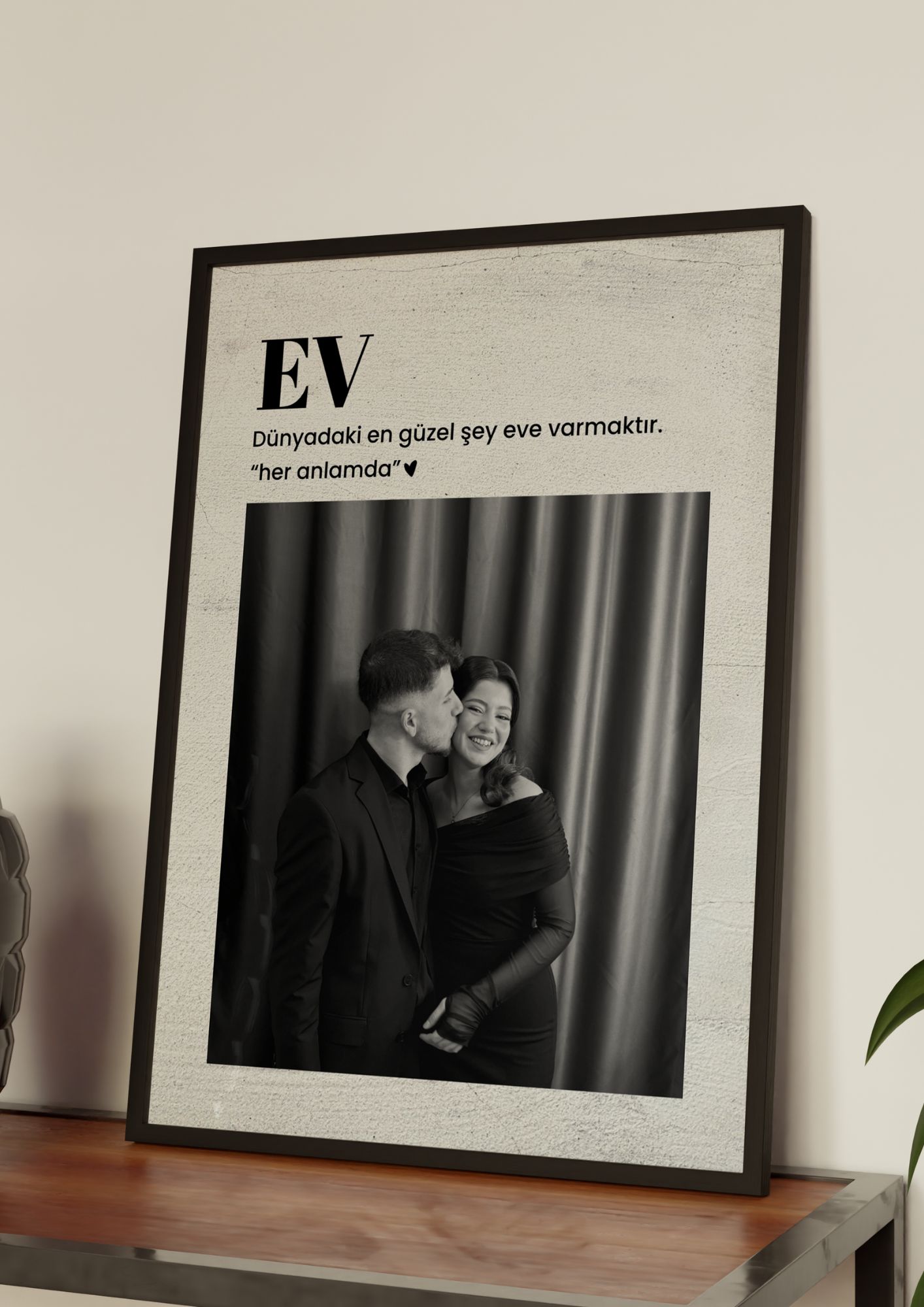 Kalbin Durakladığı Yer: Ev. Poster Tasarımı