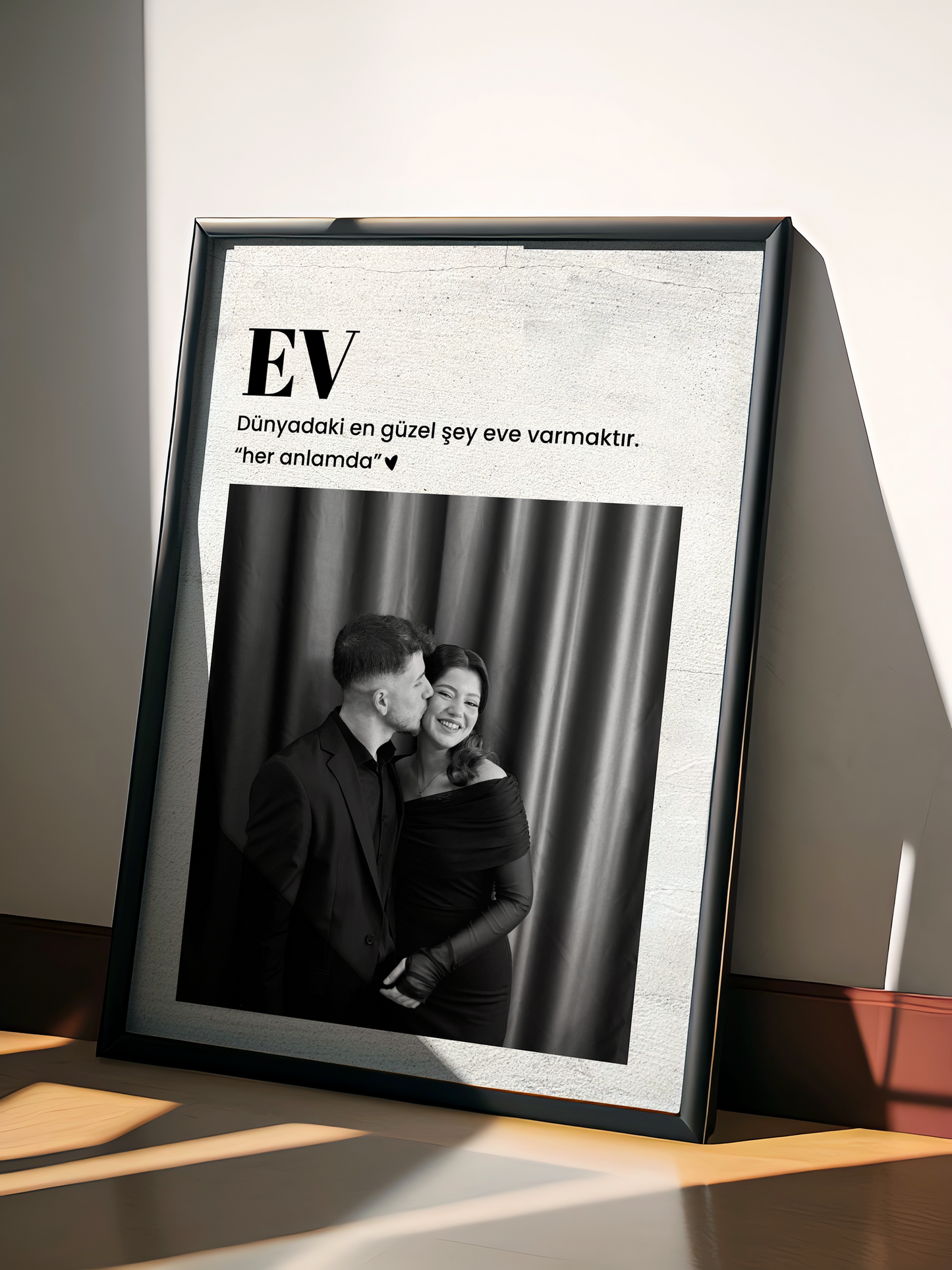 Kalbin Durakladığı Yer: Ev. Poster Tasarımı