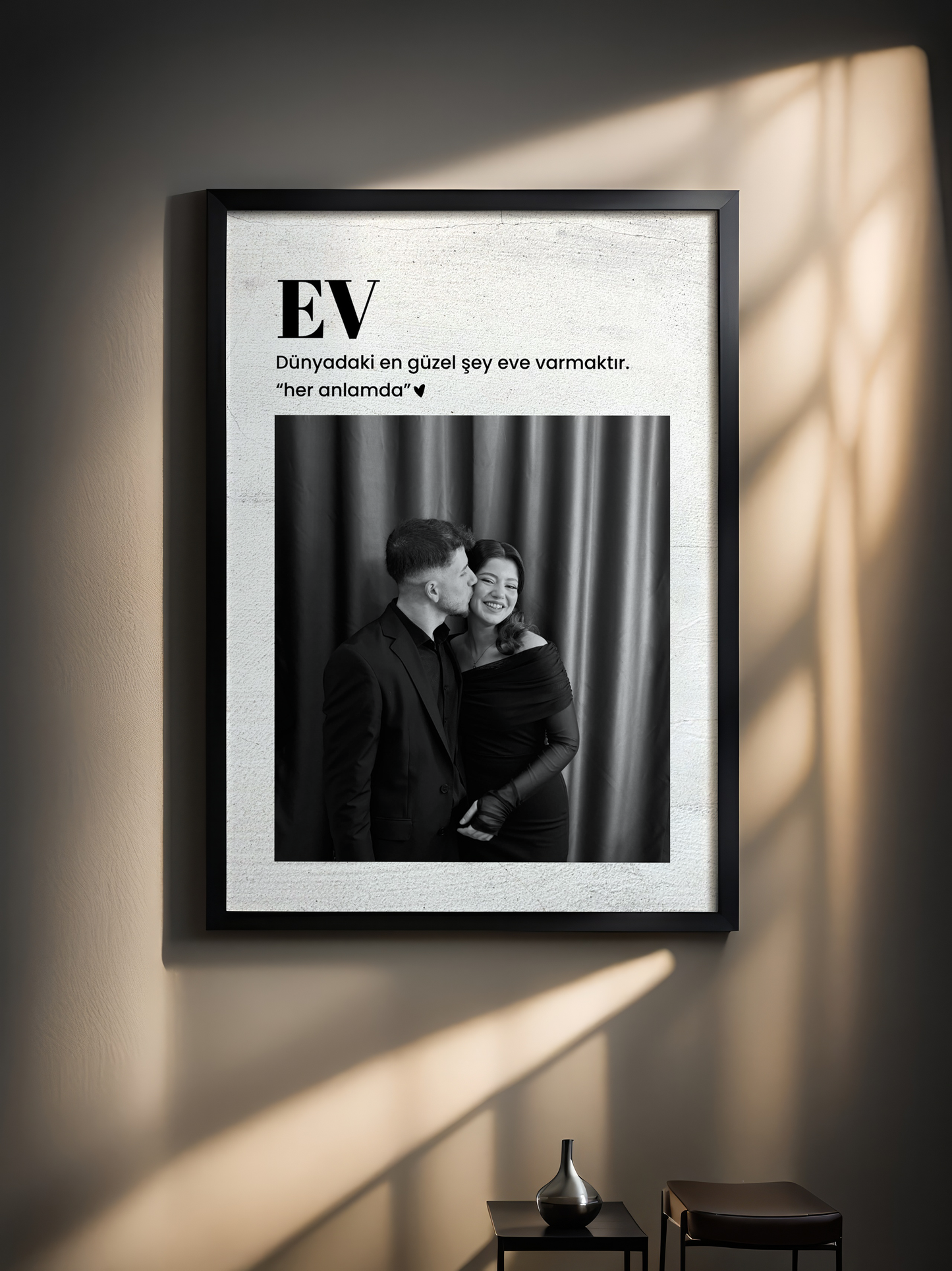 Kalbin Durakladığı Yer: Ev. Poster Tasarımı